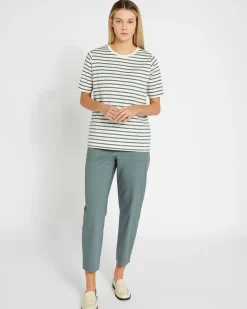 Hot Dunnes Stores Carolyn Donnelly The Edit Stripe Cotton T-Shirt