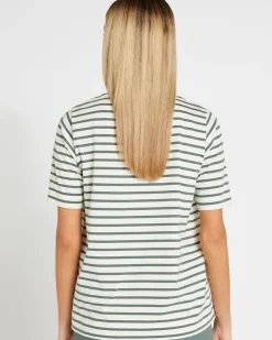 Hot Dunnes Stores Carolyn Donnelly The Edit Stripe Cotton T-Shirt