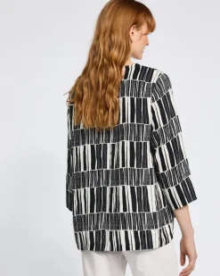 Best Dunnes Stores Carolyn Donnelly The Edit Printed Linen Top