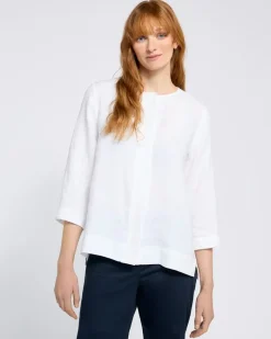 Clearance Dunnes Stores Carolyn Donnelly The Edit Placket Linen Top