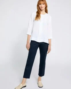 Clearance Dunnes Stores Carolyn Donnelly The Edit Placket Linen Top