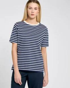 Sale Dunnes Stores Carolyn Donnelly The Edit Stripe Cotton T-Shirt