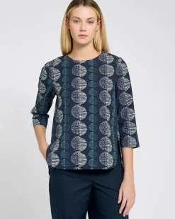 Sale Dunnes Stores Carolyn Donnelly The Edit Circle Print Cotton Top