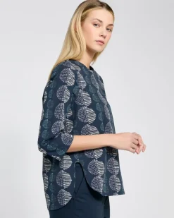 Sale Dunnes Stores Carolyn Donnelly The Edit Circle Print Cotton Top