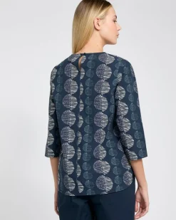 Sale Dunnes Stores Carolyn Donnelly The Edit Circle Print Cotton Top