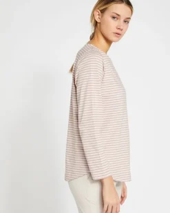 Online Dunnes Stores Carolyn Donnelly The Edit Stripe Slub Top