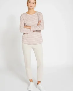 Online Dunnes Stores Carolyn Donnelly The Edit Stripe Slub Top