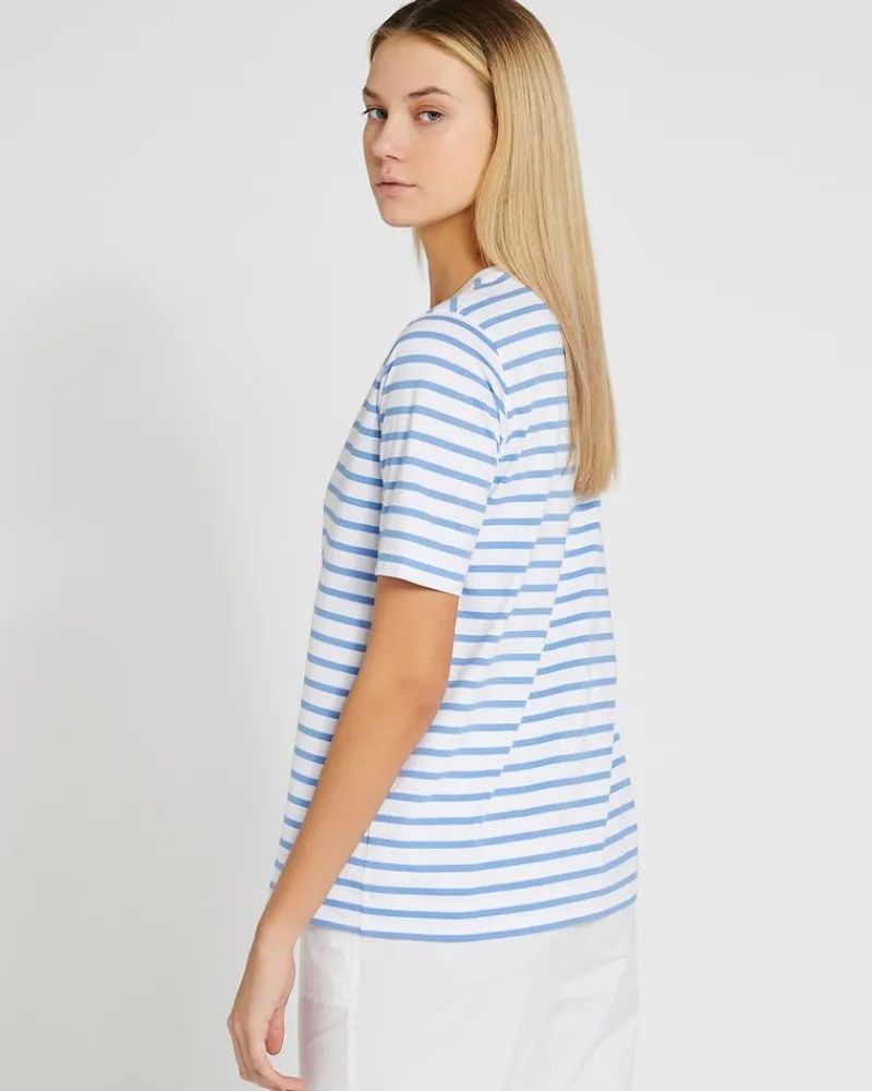 Online Dunnes Stores Carolyn Donnelly The Edit Stripe Cotton T-Shirt