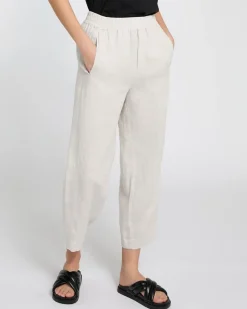New Dunnes Stores Carolyn Donnelly The Edit Front Seam Linen Trousers
