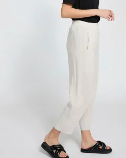 New Dunnes Stores Carolyn Donnelly The Edit Front Seam Linen Trousers