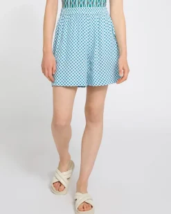 Fashion Dunnes Stores Carolyn Donnelly The Edit Diagonal Check Shorts
