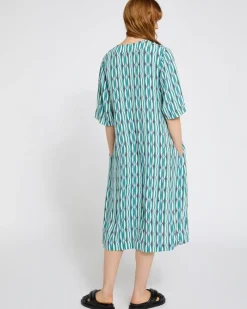 Sale Dunnes Stores Carolyn Donnelly The Edit Geometric Print Kaftan Dress