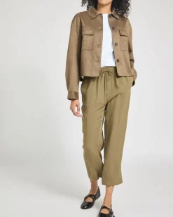 Discount Dunnes Stores Casual Drawstring Crop Trousers
