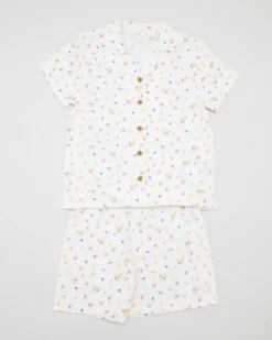 Sale Dunnes Stores Cheesecloth Revere Short Pyjama Set (3-14 Years)