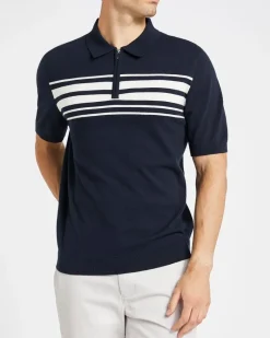 Online Dunnes Stores Chest Stripe Polo