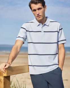 Outlet Dunnes Stores Chevron Stripe Regular Fit Polo
