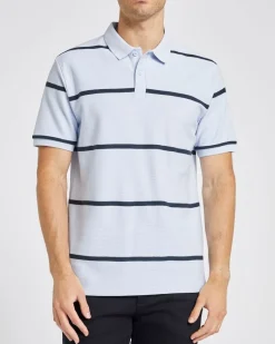 Outlet Dunnes Stores Chevron Stripe Regular Fit Polo