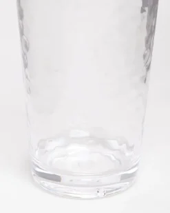 Hot Dunnes Stores Clear Hammered Highball Glass