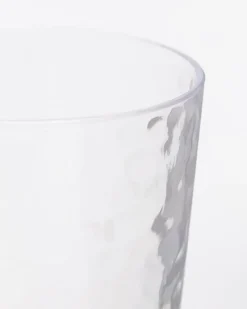 Hot Dunnes Stores Clear Hammered Highball Glass