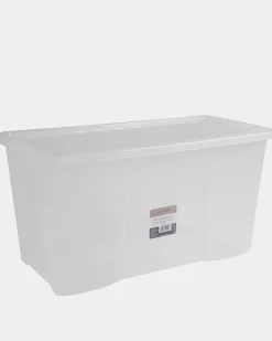 Hot Dunnes Stores Clear Storage Box With Lid