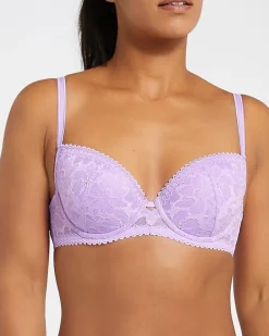 Online Dunnes Stores Cleo Padded Lace Balcony Bra