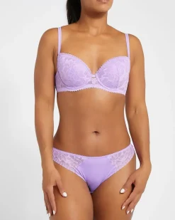 Online Dunnes Stores Cleo Padded Lace Balcony Bra