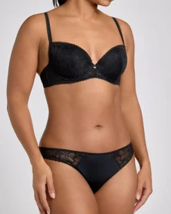Discount Dunnes Stores Cleo Padded Lace Balcony Bra