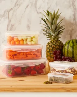 Sale Dunnes Stores Clip Lid Food Storage Box (5 Pack)