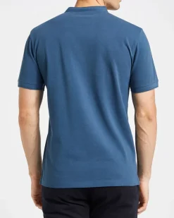 Discount Dunnes Stores Collarless Slim Fit Polo Shirt