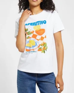 Outlet Dunnes Stores Cotton Graphic T-Shirt