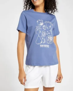 Online Dunnes Stores Cotton Graphic T-Shirt