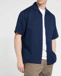 Clearance Dunnes Stores Cotton Herringbone Shirt