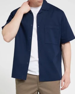 Clearance Dunnes Stores Cotton Herringbone Shirt