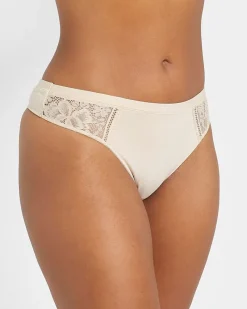 Fashion Dunnes Stores Cotton Lace Thong