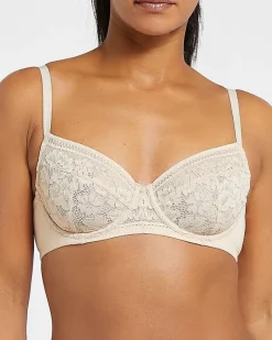 New Dunnes Stores Cotton Lace Wired Non Padded Bra