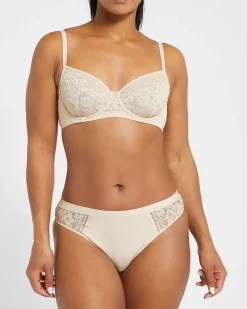 New Dunnes Stores Cotton Lace Wired Non Padded Bra