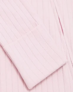 Clearance Dunnes Stores Cotton Pink Two-Way-Zip Sleepsuit - Pack Of 3 (Newborn-12 Months)