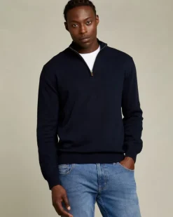 Outlet Dunnes Stores Cotton Quarter Zip Jumper