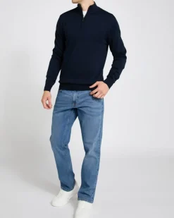 Outlet Dunnes Stores Cotton Quarter Zip Jumper