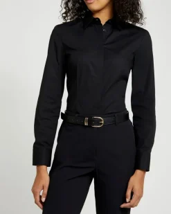 Best Dunnes Stores Cotton Rich Fitted Collared Shirt