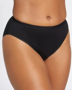 New Dunnes Stores Cotton Rich High Leg Knickers - Pack Of 3