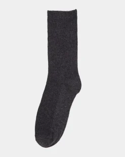 Sale Dunnes Stores Cotton Rich Rib Crew Socks - Pack Of 5