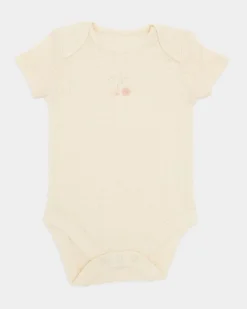 Best Dunnes Stores Cotton Short-Sleeved Bodysuits - Pack Of 5 (Newborn-3 Years)