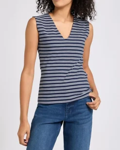 Outlet Dunnes Stores Cotton Stretch V-Neck Vest