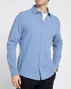 Discount Dunnes Stores Cotton Textured Shirt