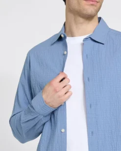 Discount Dunnes Stores Cotton Textured Shirt