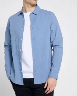 Discount Dunnes Stores Cotton Textured Shirt