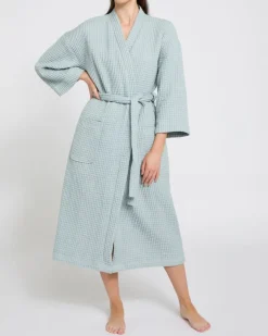 Outlet Dunnes Stores Cotton Waffle Robe