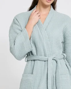 Outlet Dunnes Stores Cotton Waffle Robe