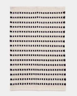 Fashion Dunnes Stores Cotton Weave Stripe Bath Mat